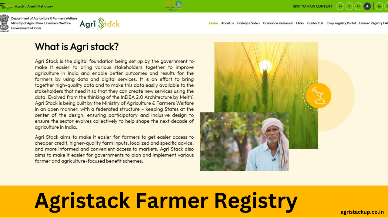 किसानों के लिए वरदान साबित होगी एग्रीस्टैक(agristack) योजना,जल्दी से करें पंजीकरण
