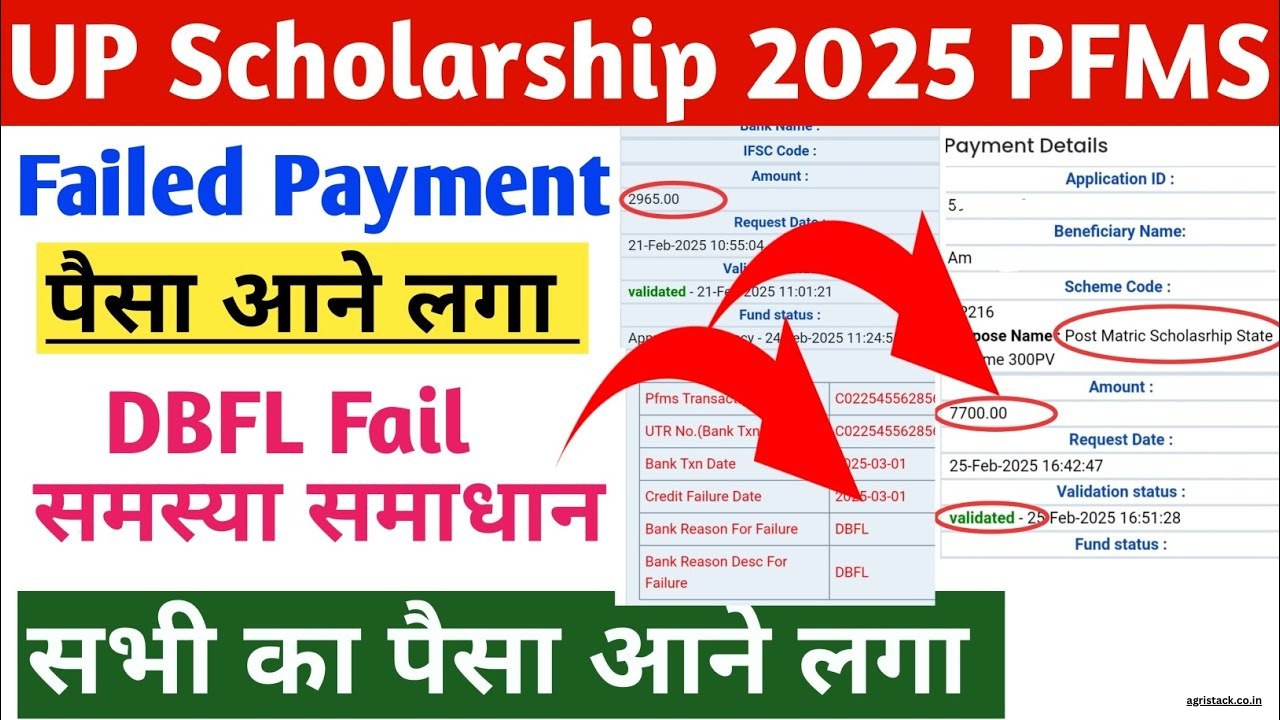 UP Scholarship Status Check:छात्रों के खातों में भेजा गया यूपी स्कॉलरशिप का पैसा,यहाँ से करें चेक