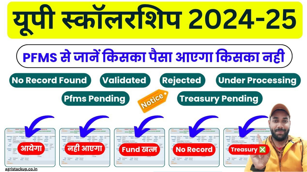 PFMS UP Scholarship:यूपी स्कॉलरशिप आयेगा या नही PFMS से करें चेक,पूरी प्रक्रिया जानें